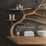 Custom Bathroom Vanities Sink Tree Branch Vanity Cabinet Bathroom