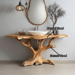Custom Handcrafted Bathroom Vanity Sink For Stylish Interiors