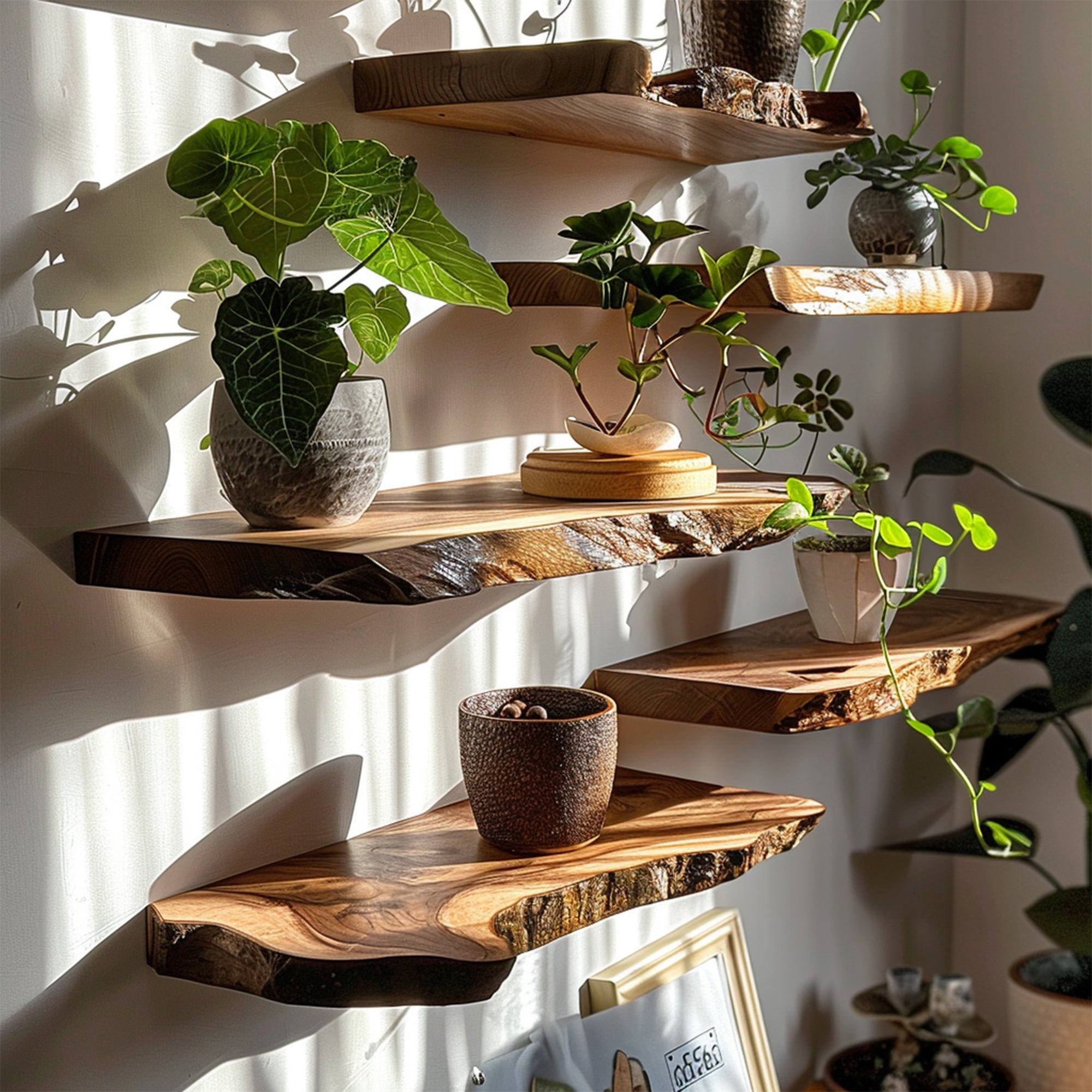 Custom Wood Floating Shelves Wall Shelves