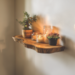Farmhouse Floating Shelves Live Edge