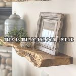 Floating Wall Shelf Live Edge