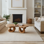 Large Rustic Wood Coffee Table Family Gathering Essential