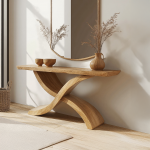 Live Edge Console Tables Handcrafted Entryway Table