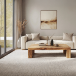 Minimalist Wood Coffee Table Family Room Clean Modern Look