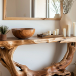 Narrow Console Tables Solid Wood