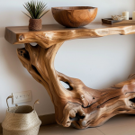 Narrow Console Tables Solid Wood