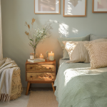 Classic Standing Bedside Table With 2 Drawers For Bedside - Image 2
