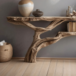 Wood Console Tables Hallway Table Farmhouse Decor